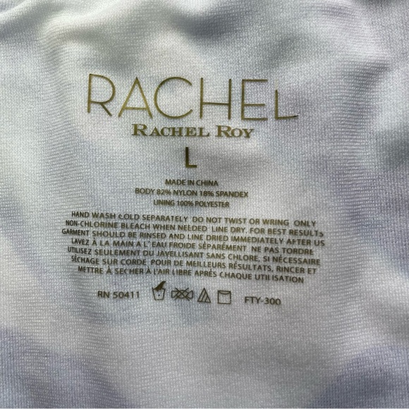 NEW RACHEL Rachel Ray Feather Bikini Bottoms - Picture 3 of 7